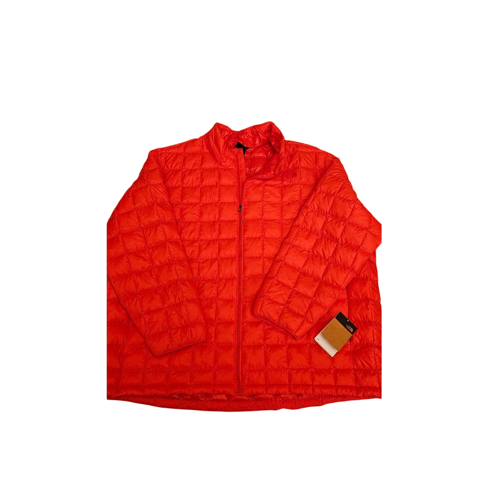 Nwt North Face Thermoball Eco Puffer Jacket Big And Tall 5x Firey Red Orange